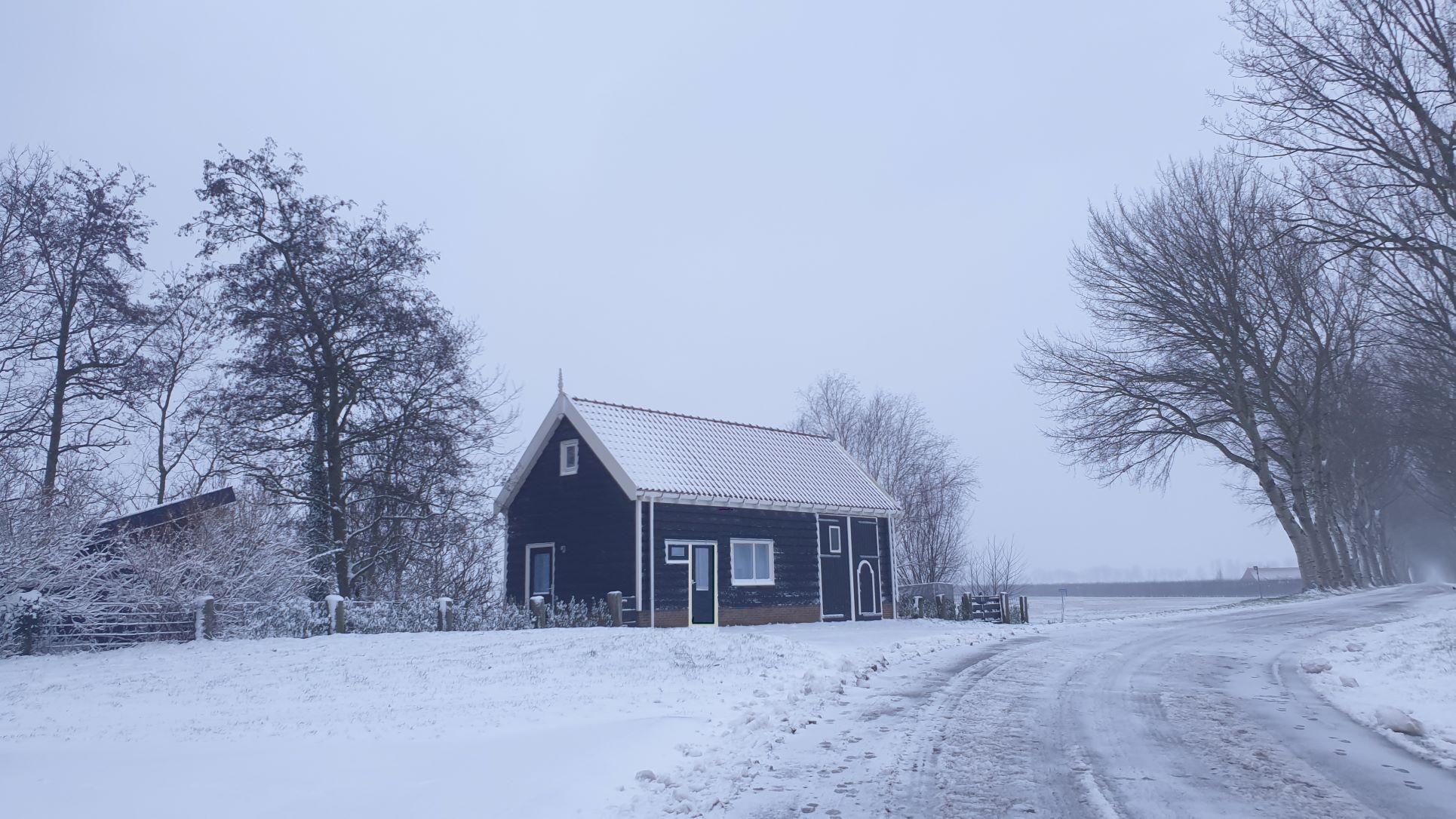 Studio Wijtvliet in de winter