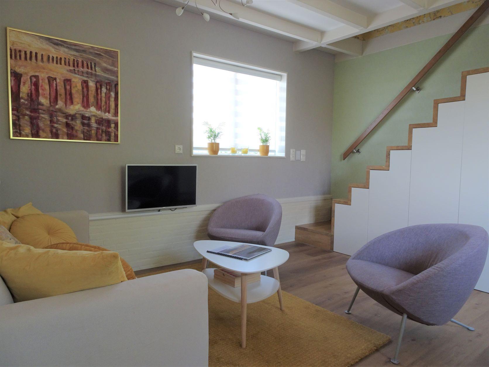 Woonkamer met slaapbank