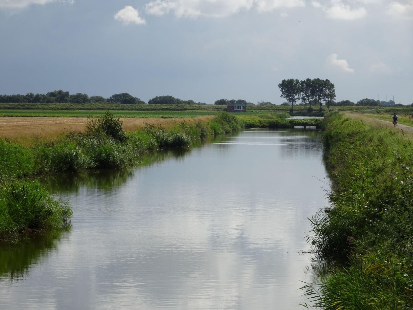 Uitzicht op Wijtvliet aan achterzijde