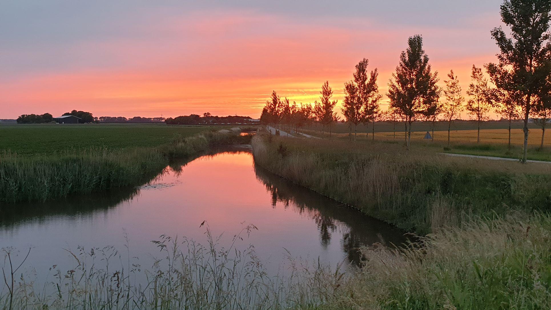 Uitzicht op Wijtvliet aan voorzijde
