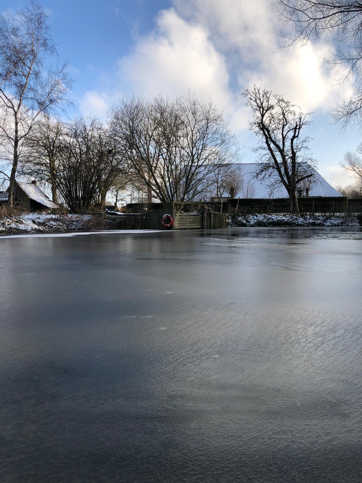 Winterview op vakantiehuis