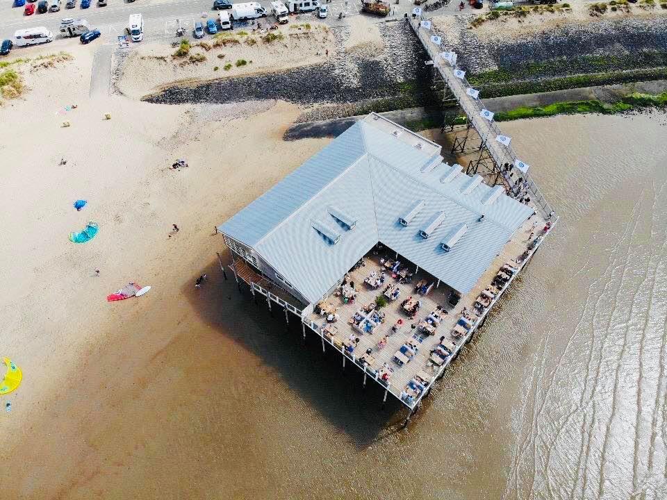 Strandclub Zee van boven