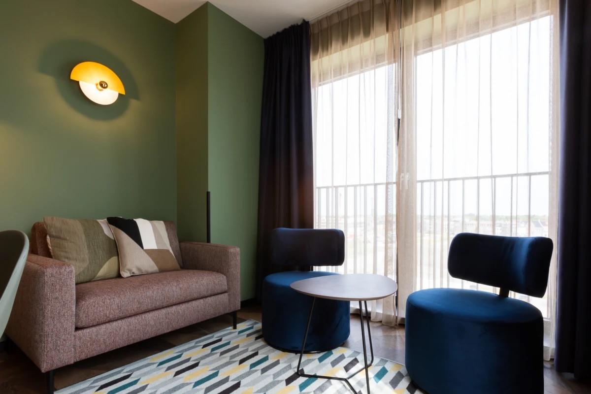 Woonkamer Timmerfabriek Apartments