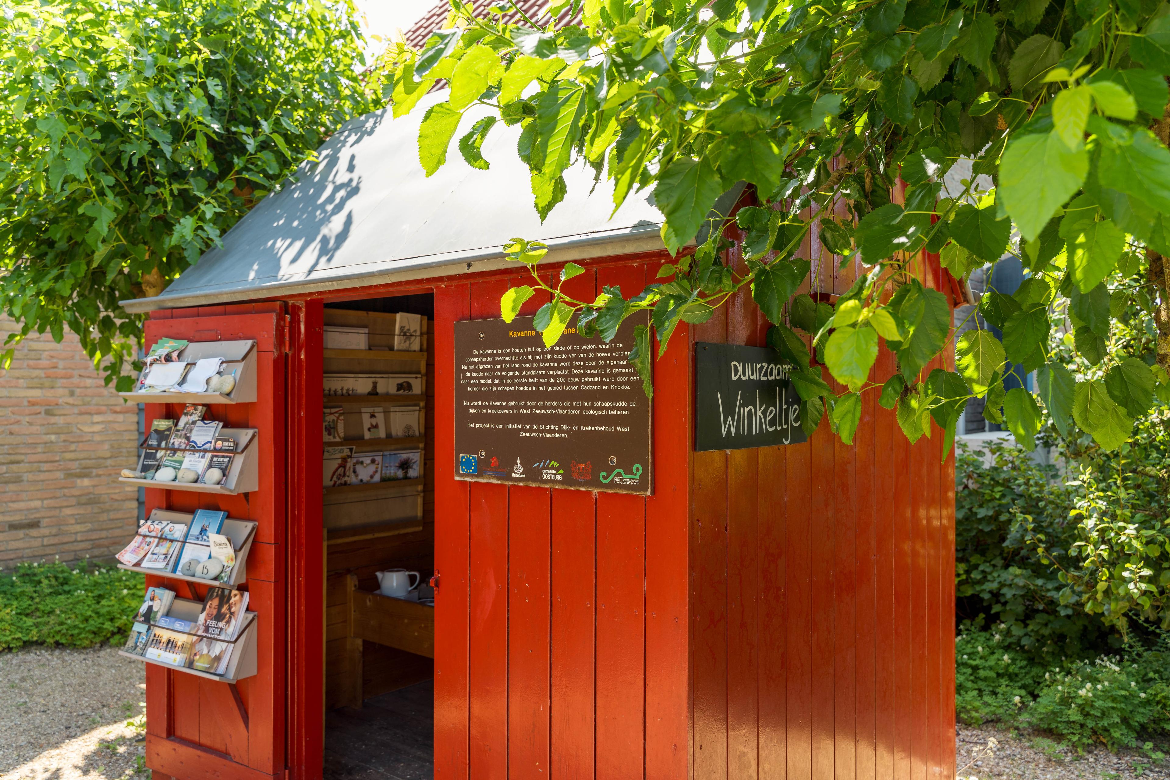 Theetuin in de Morelleput