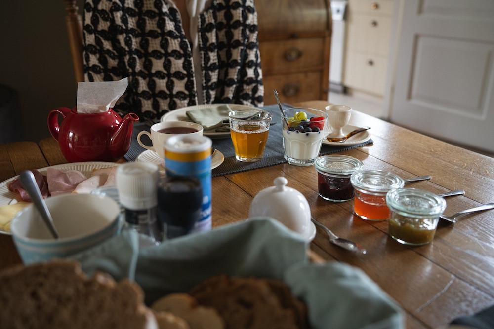 Ontbijt in de Morelleput