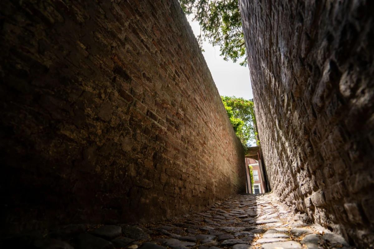 Straatje in Middelburg