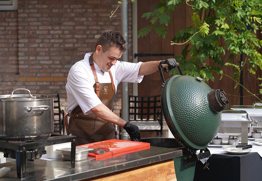 BBQ van Grand Hotel Ter Duin