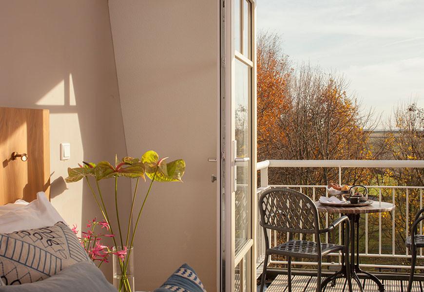 Grand Hotel Ter Duin balkon
