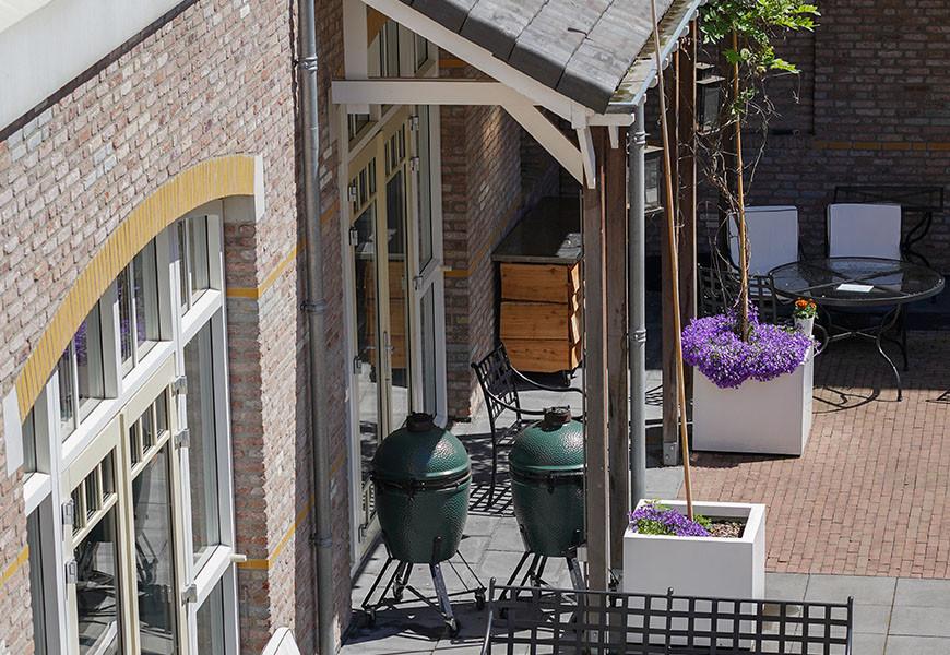 Terras van Grand Hotel Ter Duin