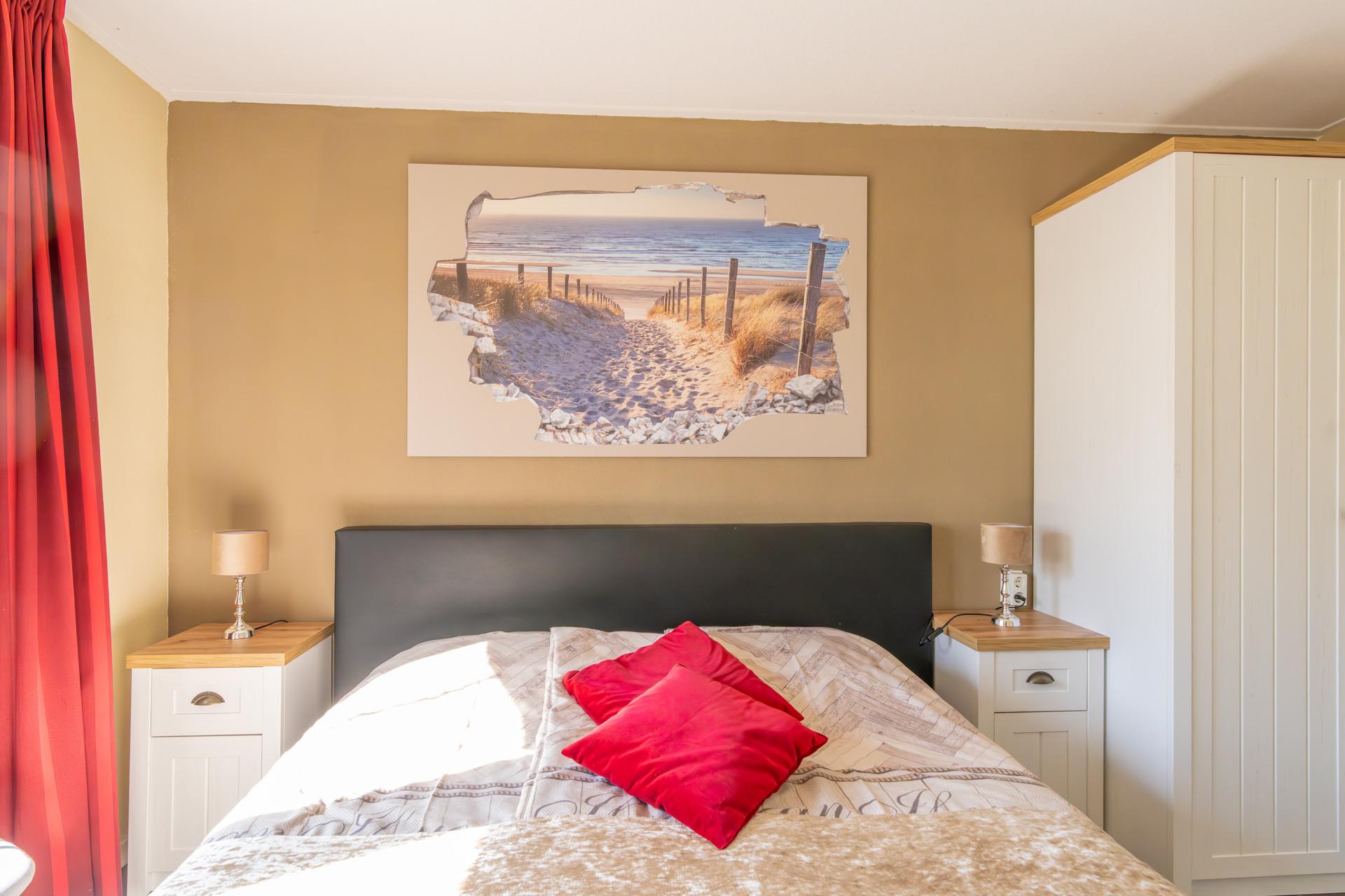 Slaapkamer B&B Plompetorenzicht