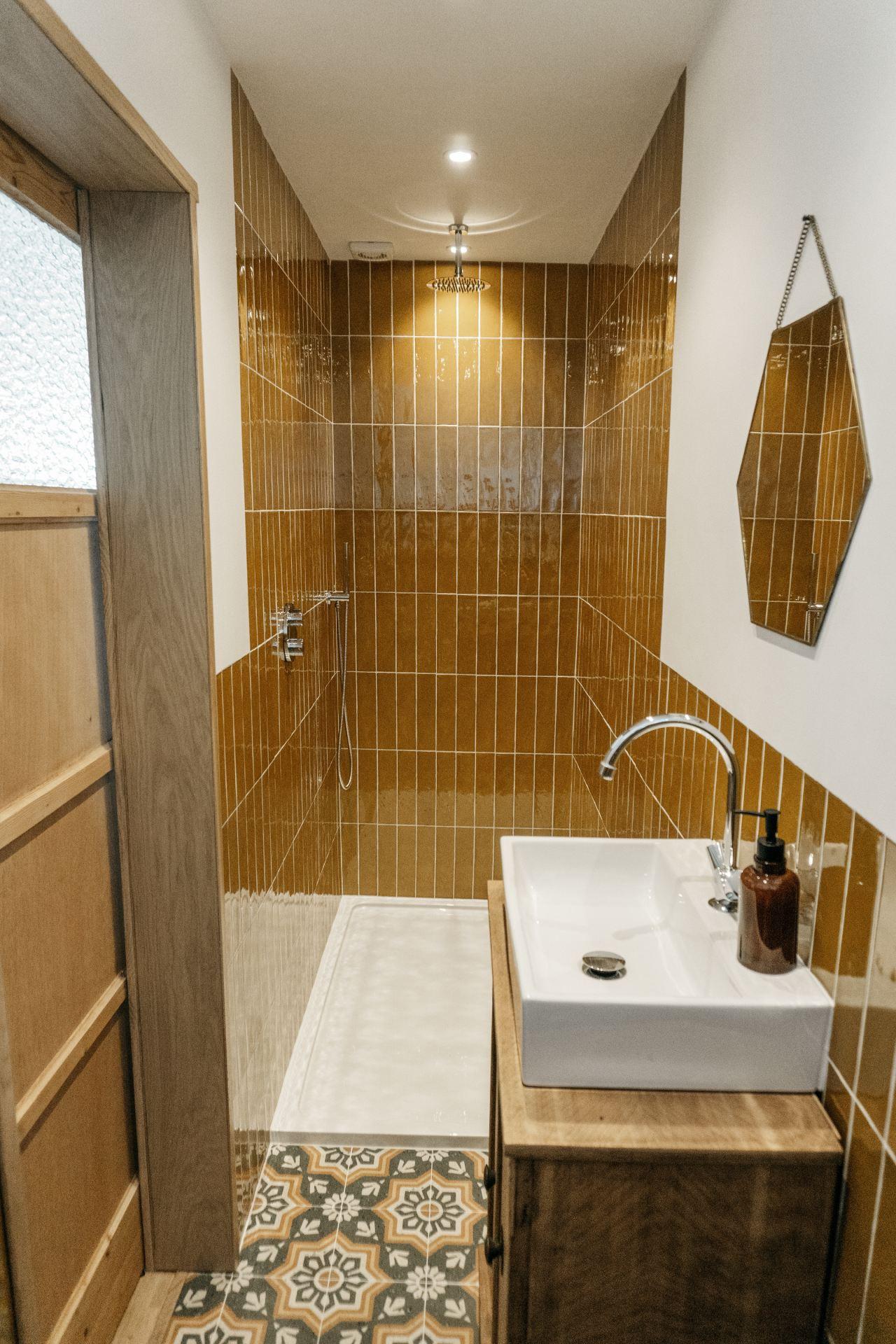 Aparte douche/toilet