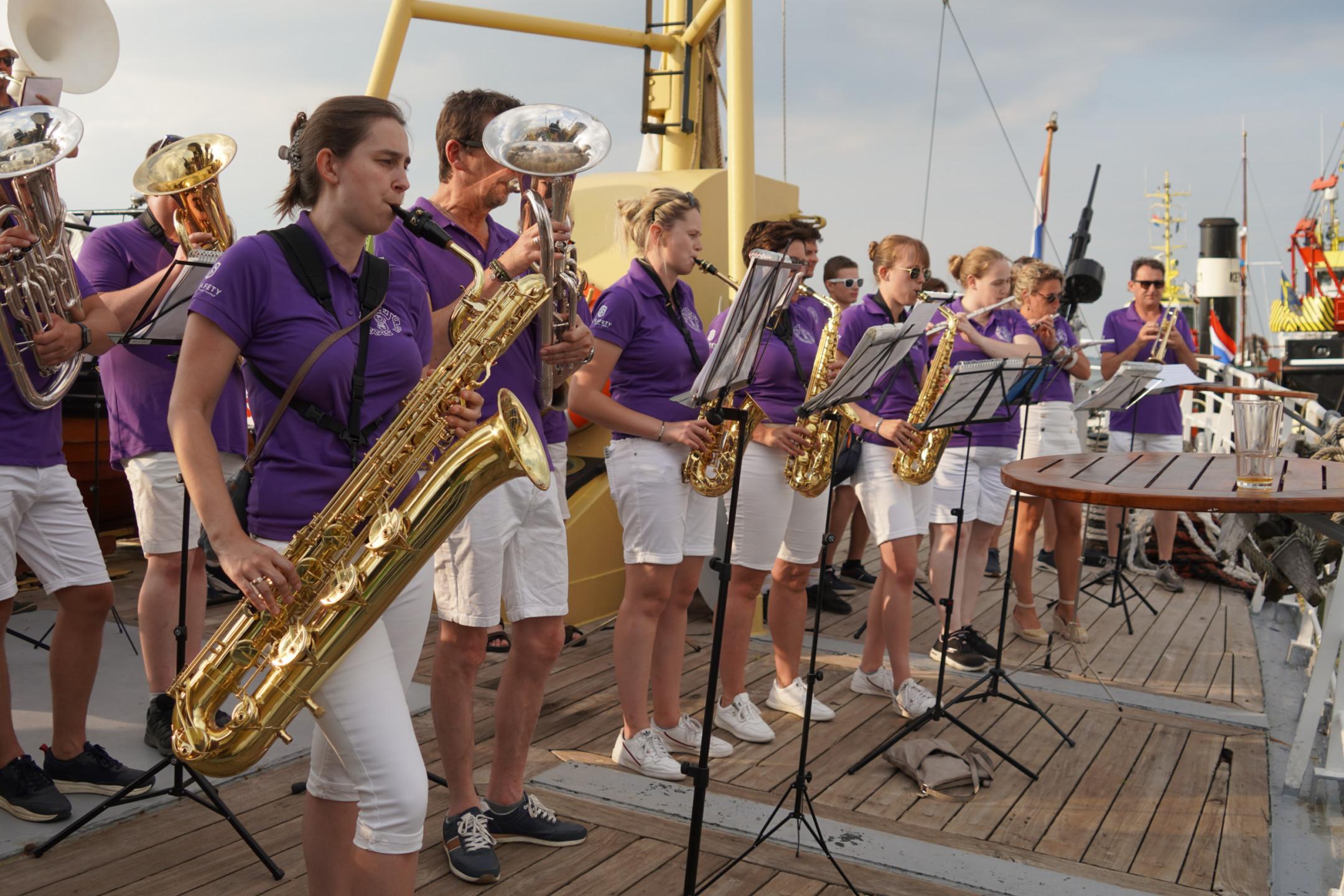 Muziek tijdens de Havendagen Terneuzen