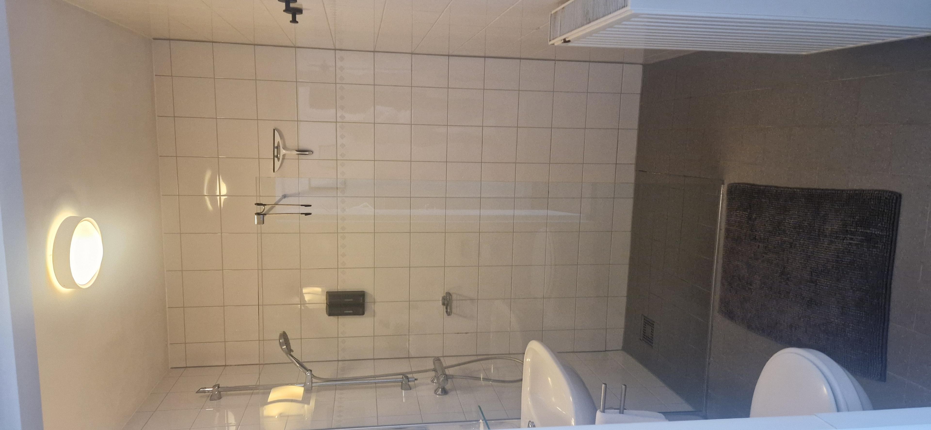 Ruime badkamer met inloopdouche