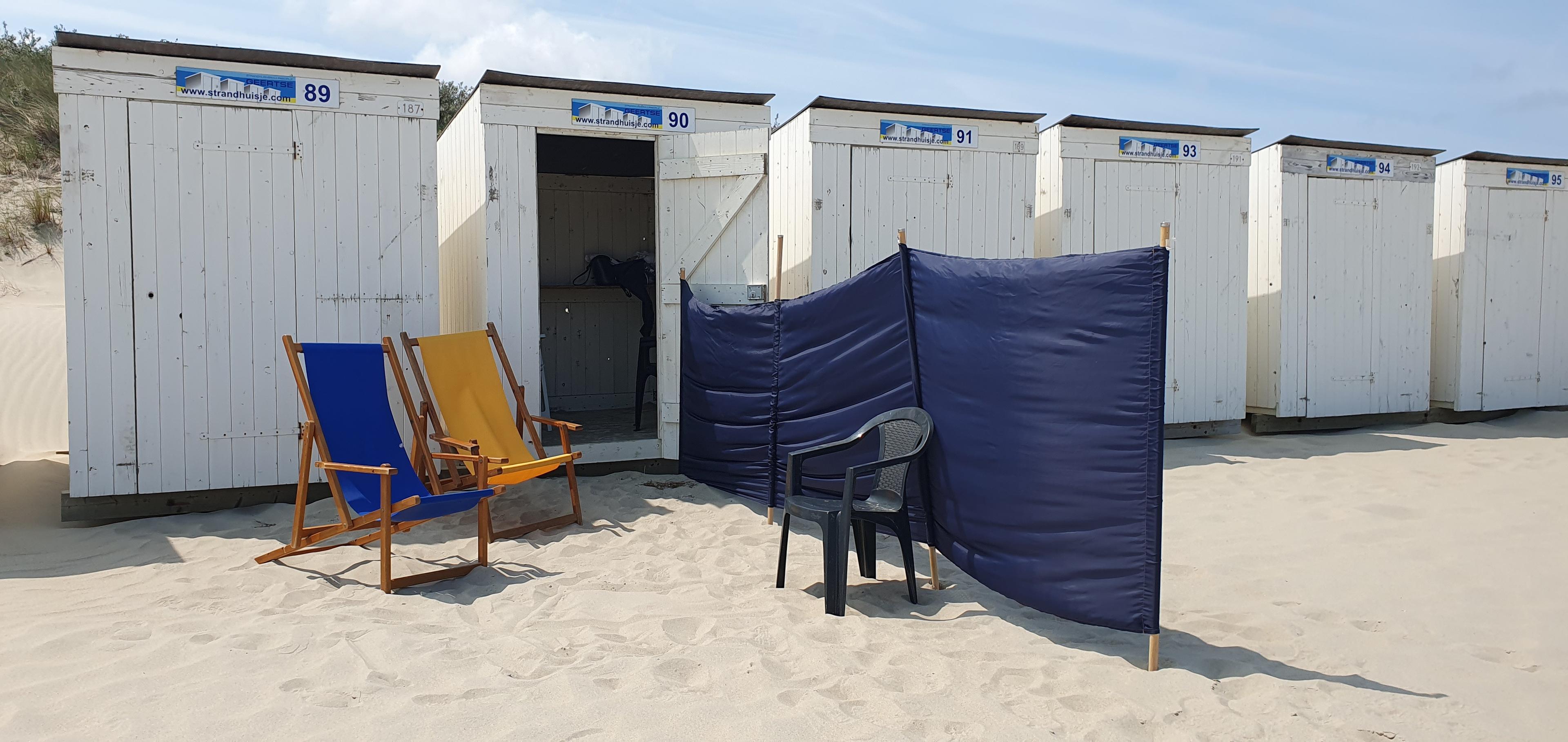 strandhuisje inbegrepen