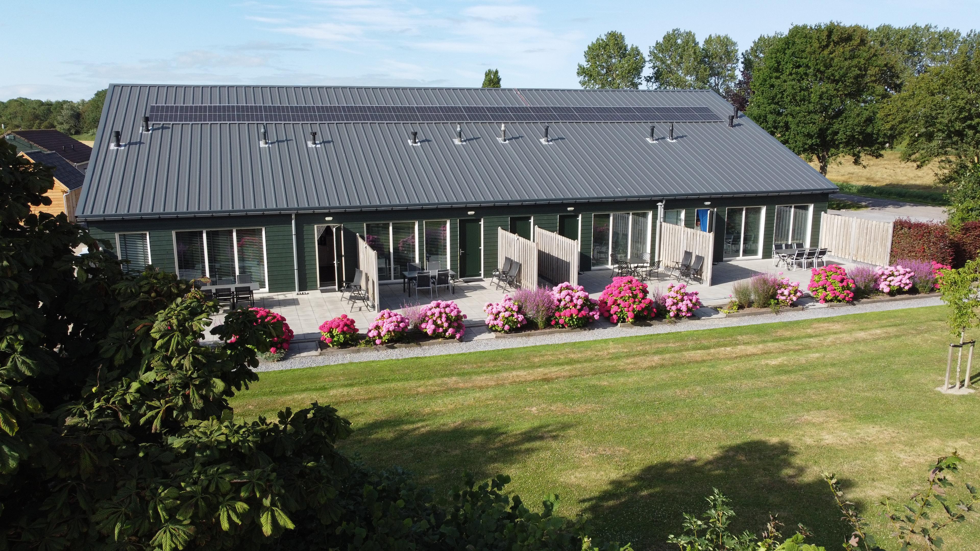 4 geschakelde appartementen