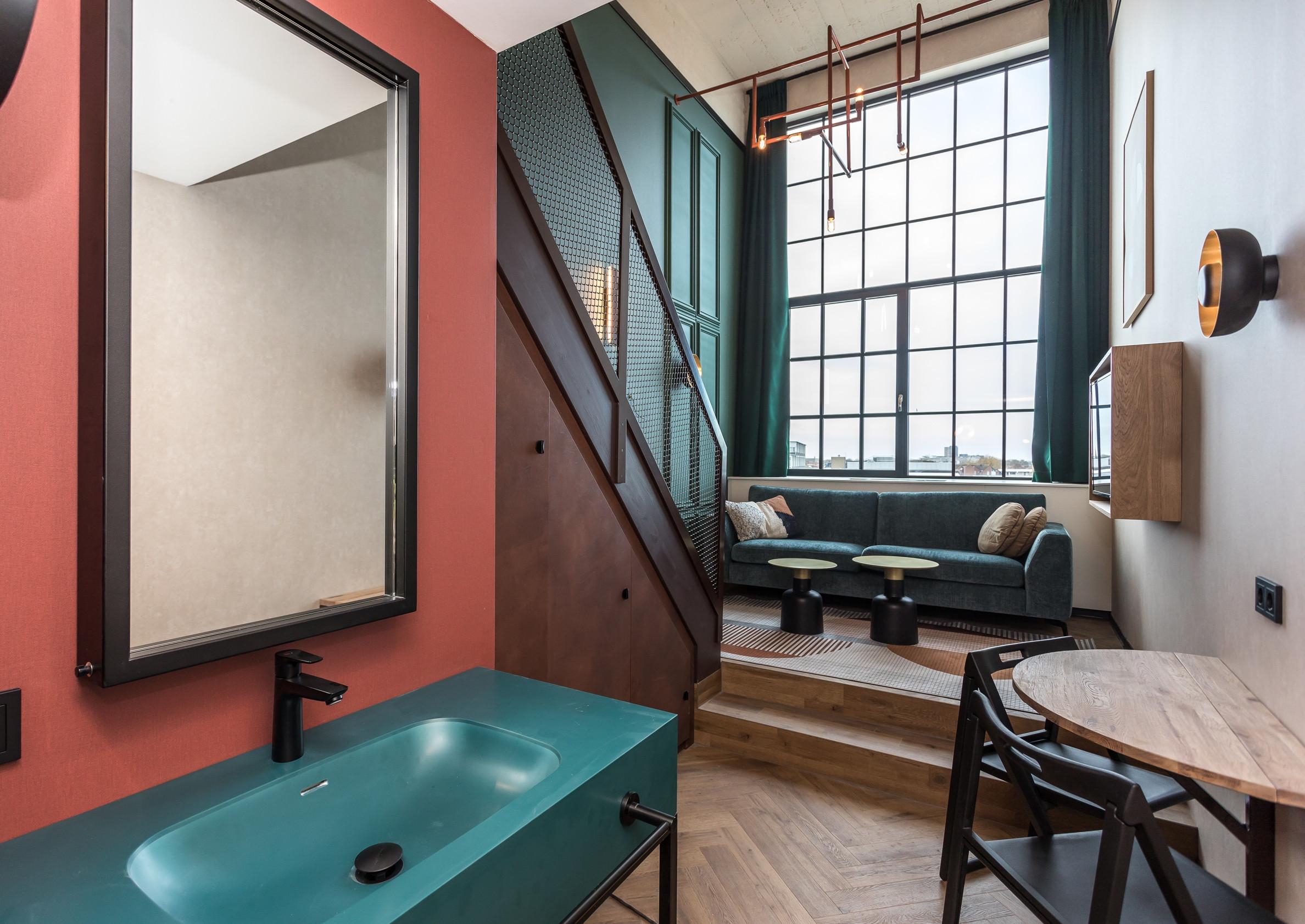 Hotel de Timmerfabriek Schlafzimmer