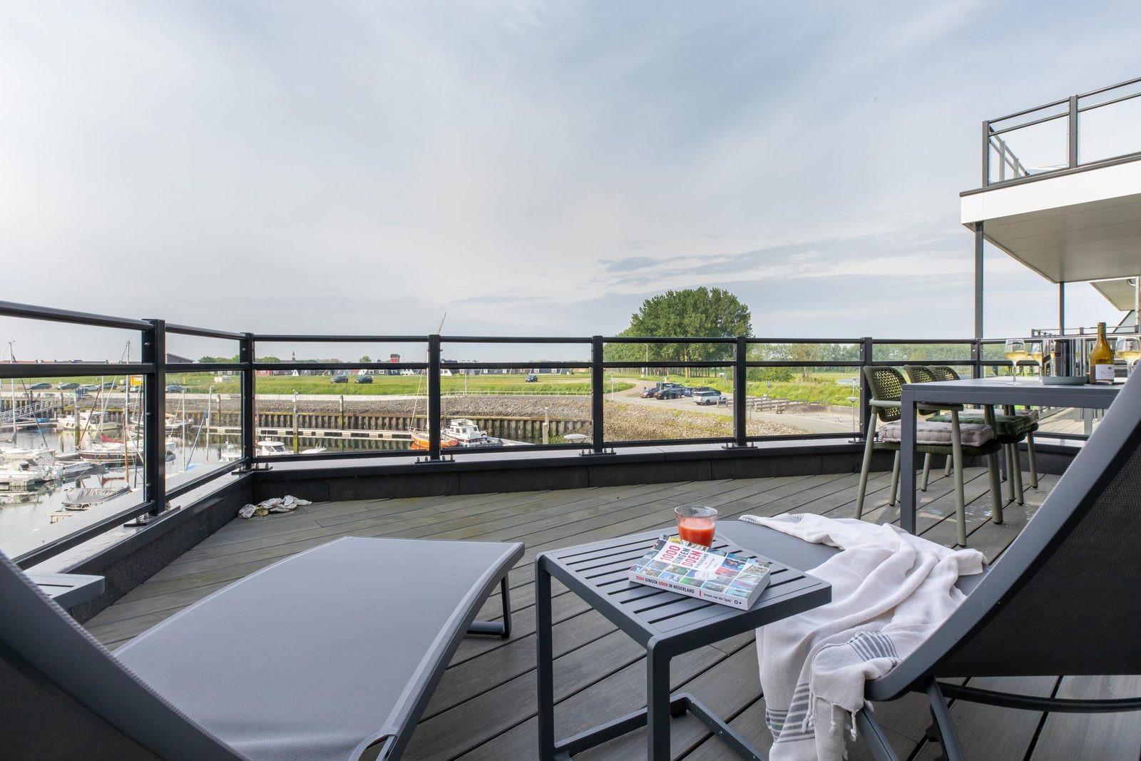 Terras Vista Maris - Havenweg 36-12 'Zeildroom' | Sint-Annaland