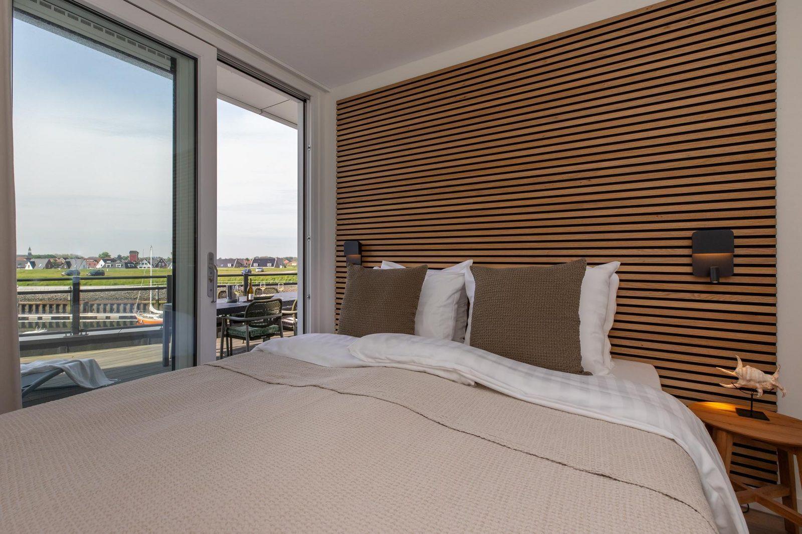 Slaapkamer Vista Maris - Havenweg 36-12 'Zeildroom' | Sint-Annaland