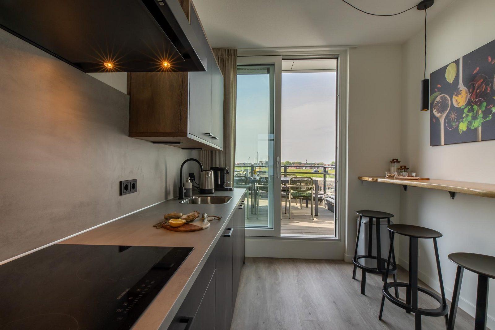 Keuken Vista Maris - Havenweg 36-12 'Zeildroom' | Sint-Annaland