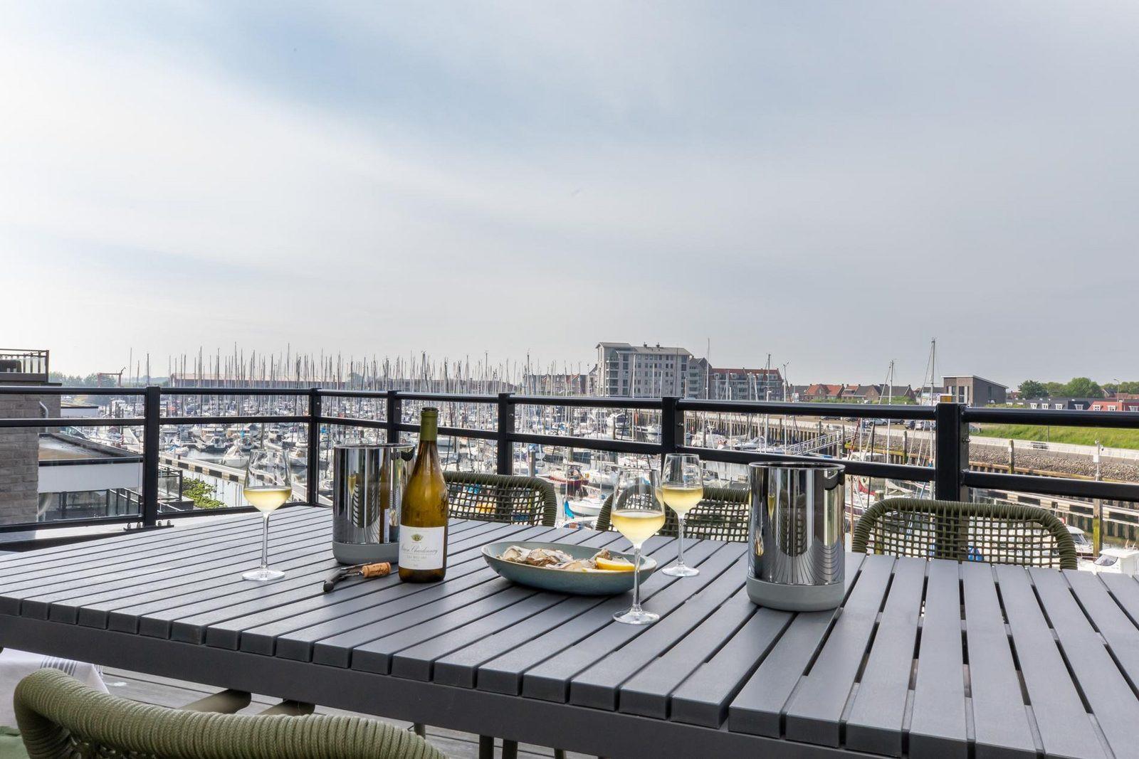 Terras Vista Maris - Havenweg 36-12 'Zeildroom' | Sint-Annaland