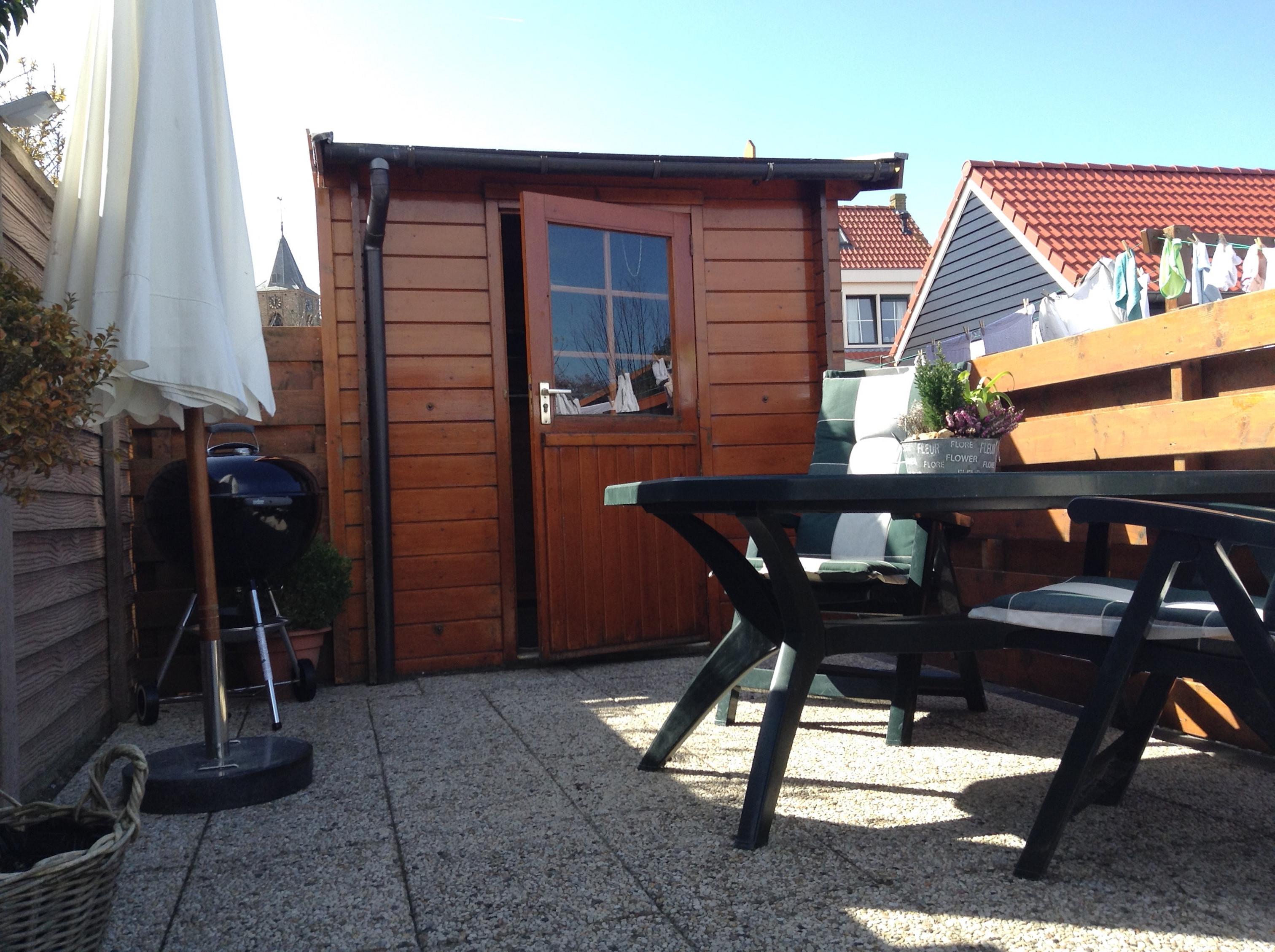 Tuinhuisje voor fietsen