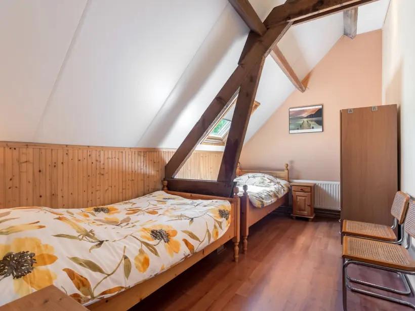 Slaapkamer vakantiehuis Sint Kruis