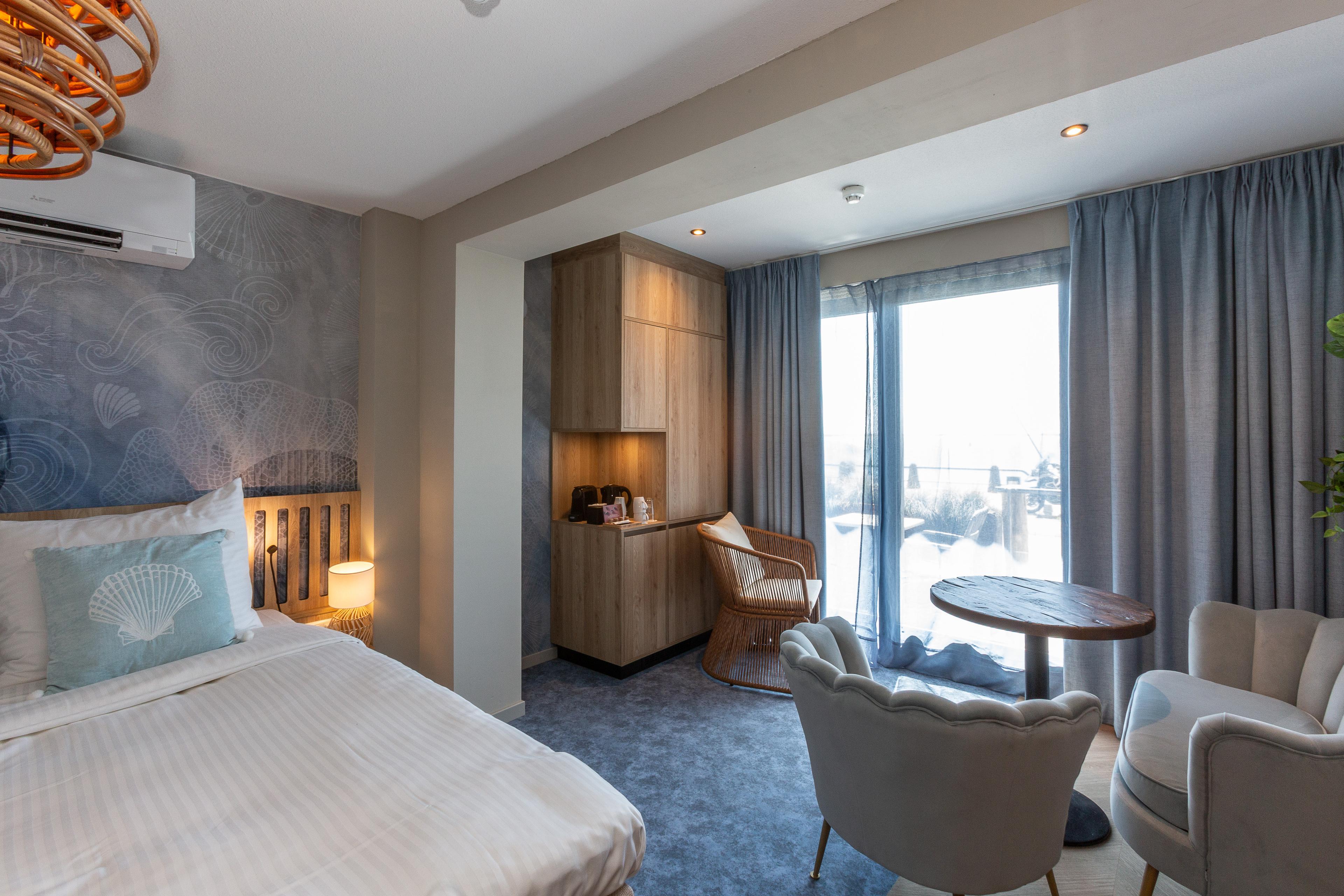 Zeezicht kamer met terras