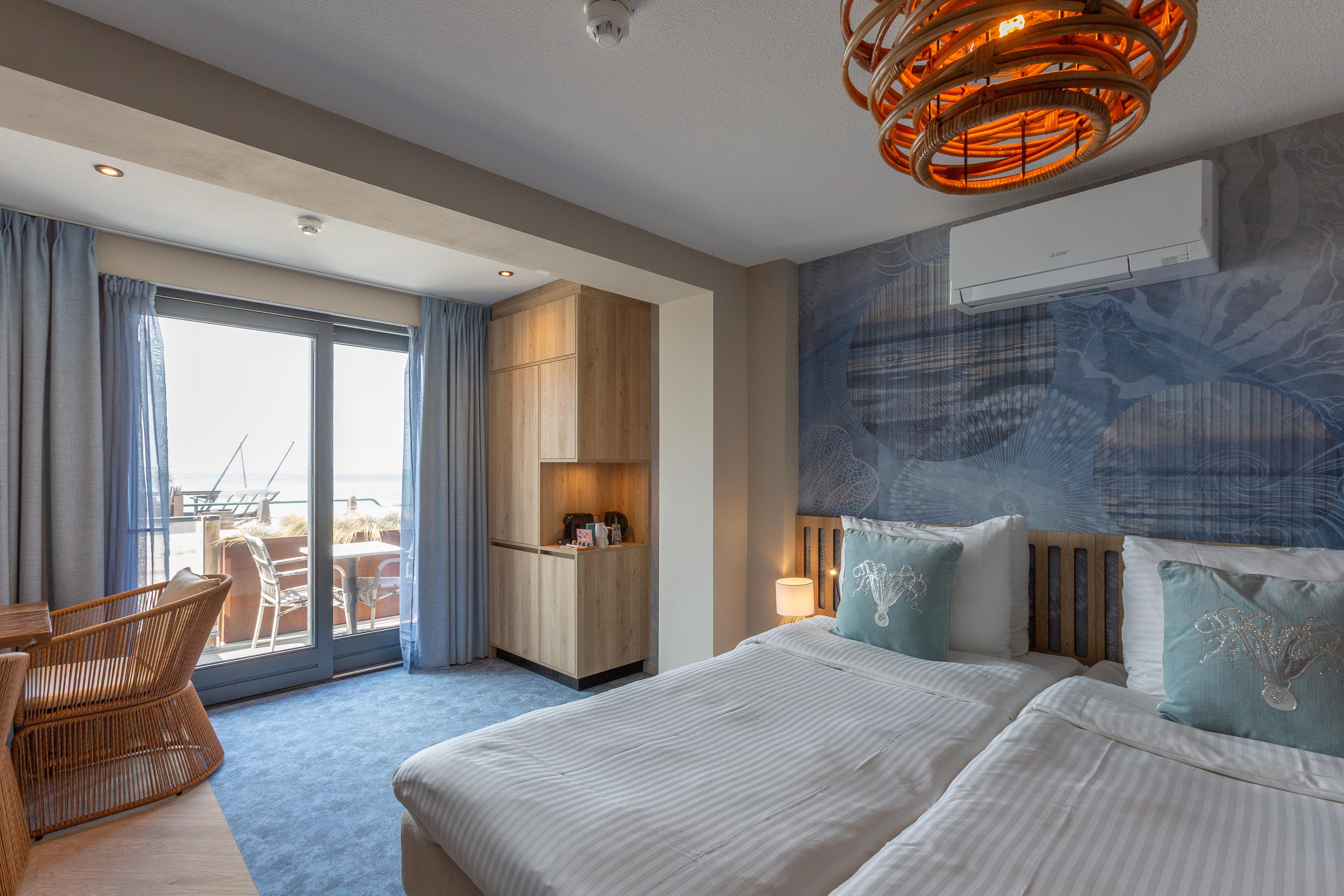 Zeezicht kamer met terras