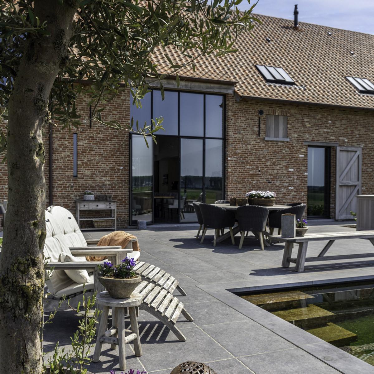 Terras B&B Het Verborgen Geluk