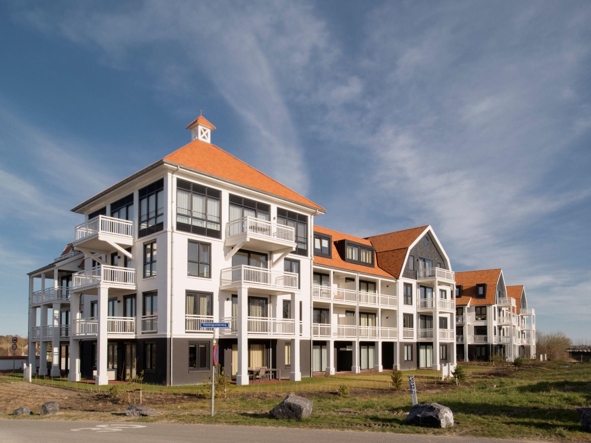 Penthouse Duinhof bij Cadzand-Bad vlak naast zee