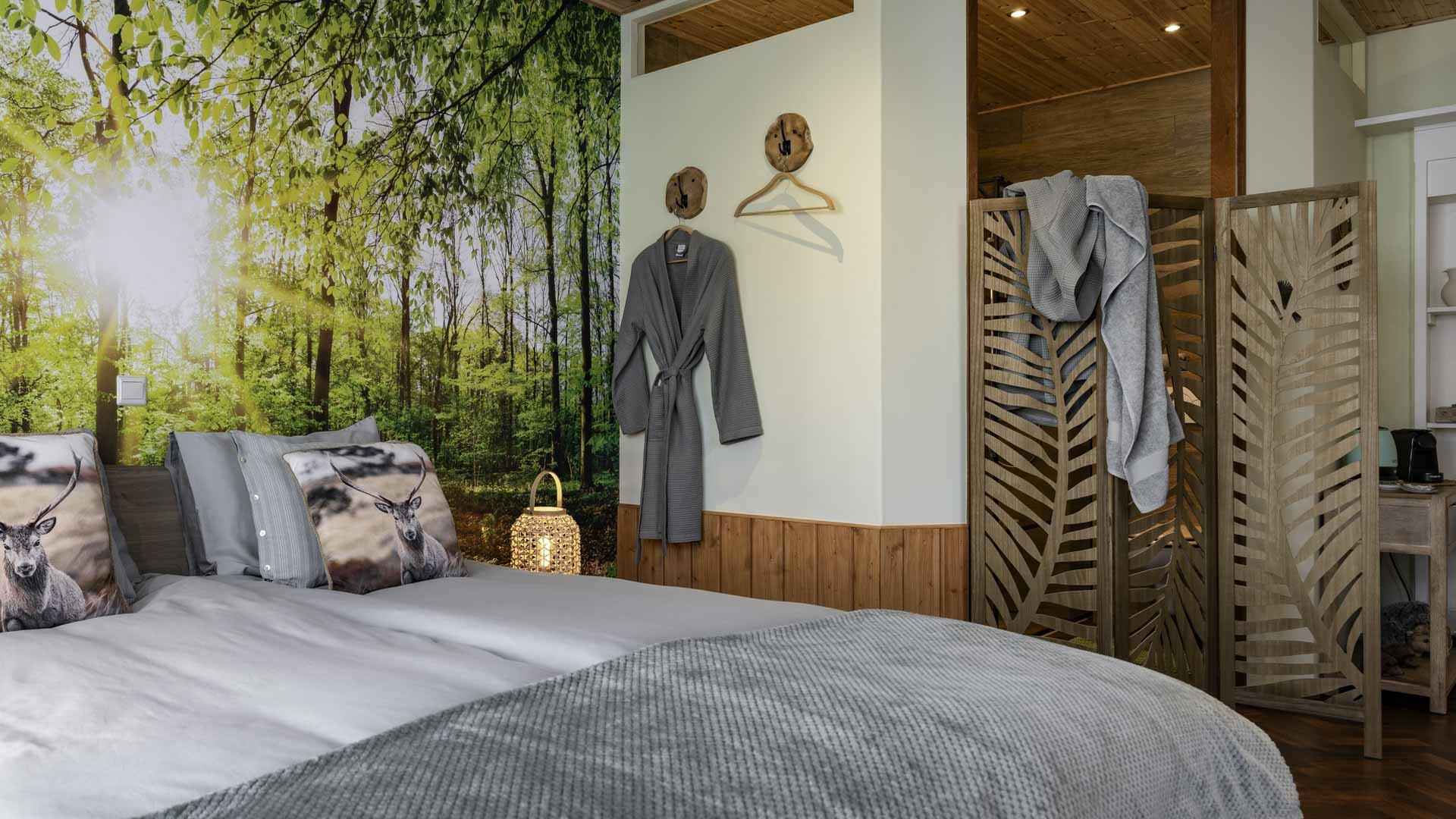 Schlafzimmer B&B 't Gemeentehuis