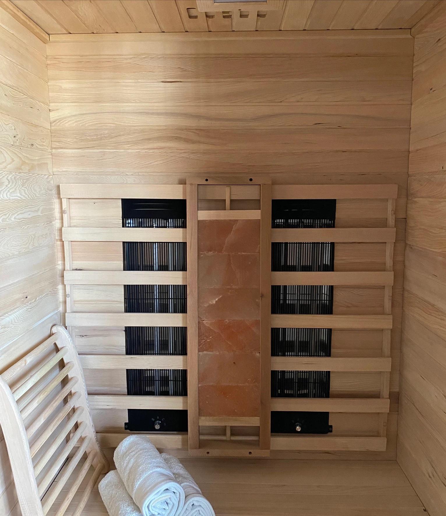 Sauna van het Sfeerhuis aan zee