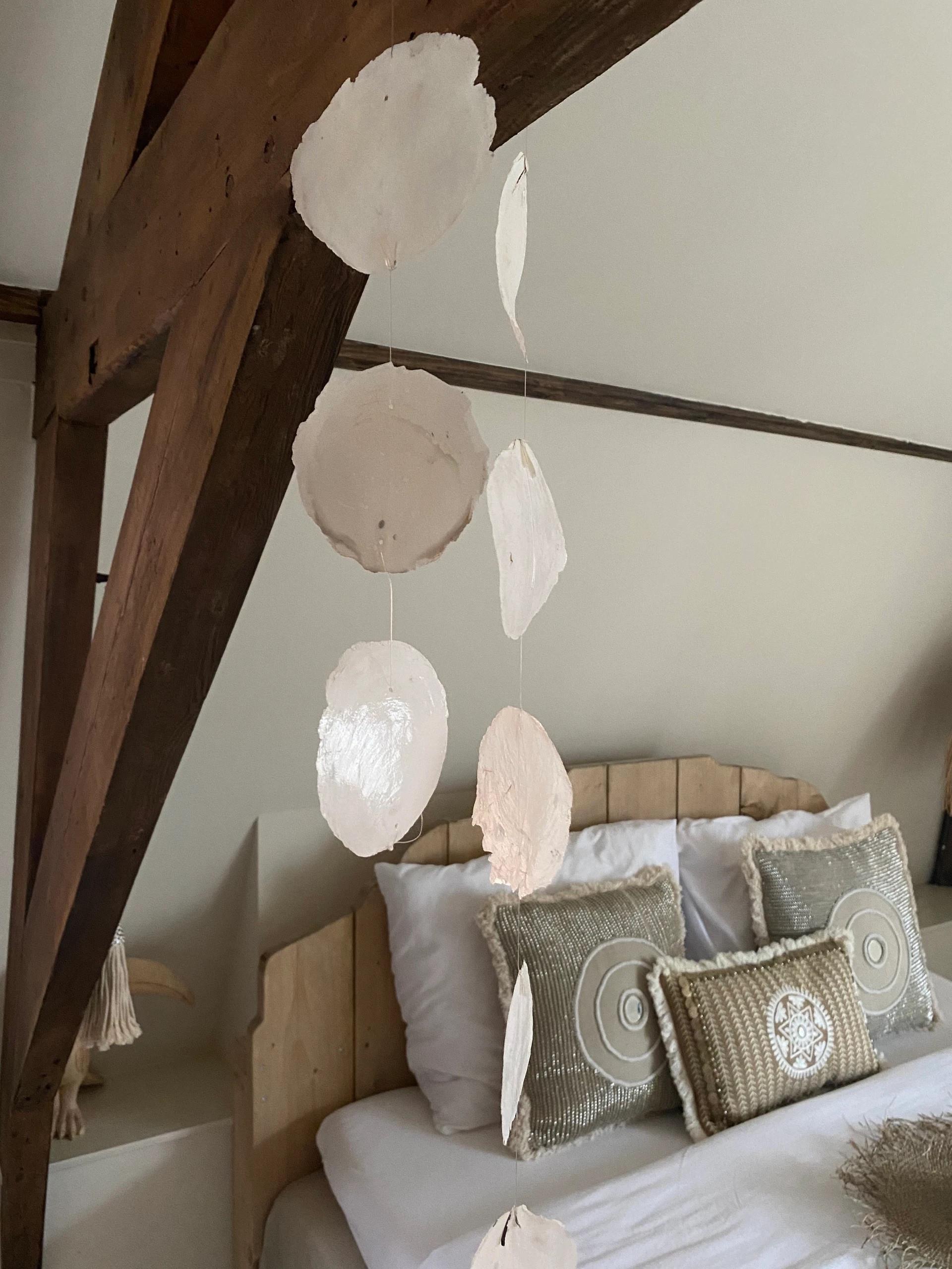 Slaapkamer van het Sfeerhuis aan zee