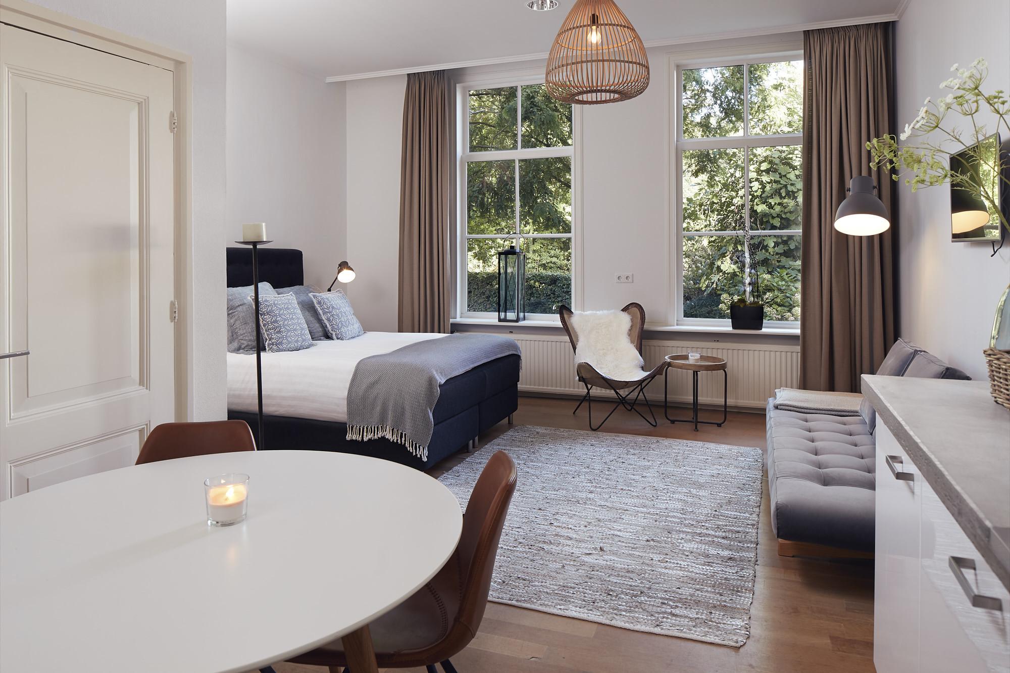 Slaapkamer van Badhotel Renesse
