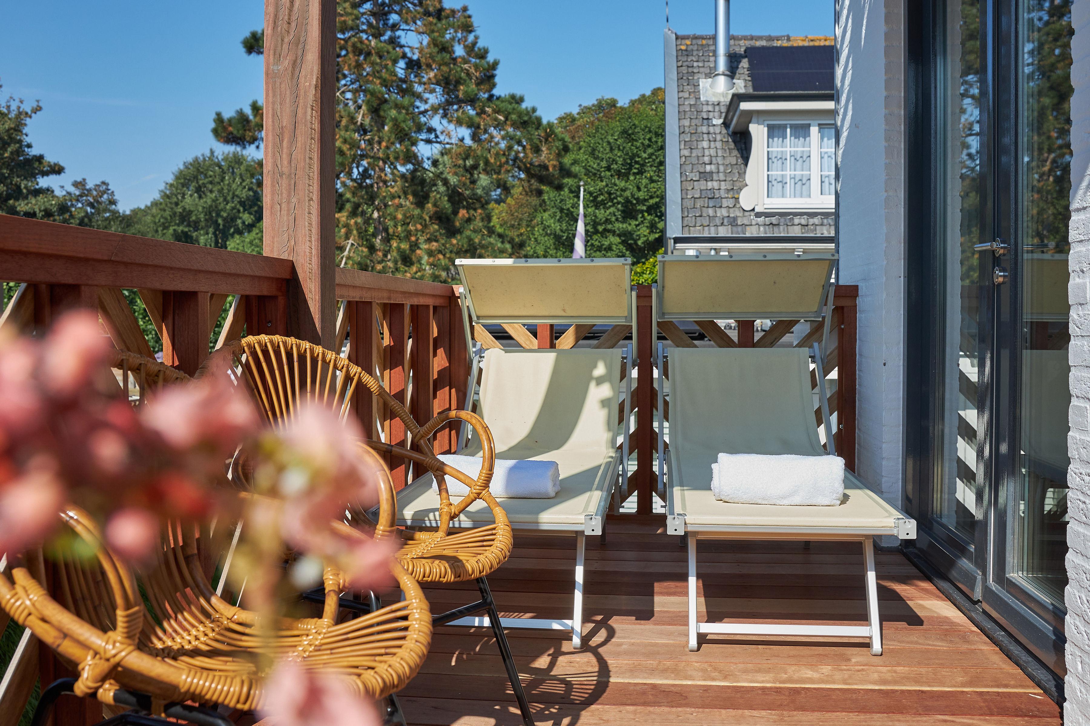 Badhotel Renesse balkon