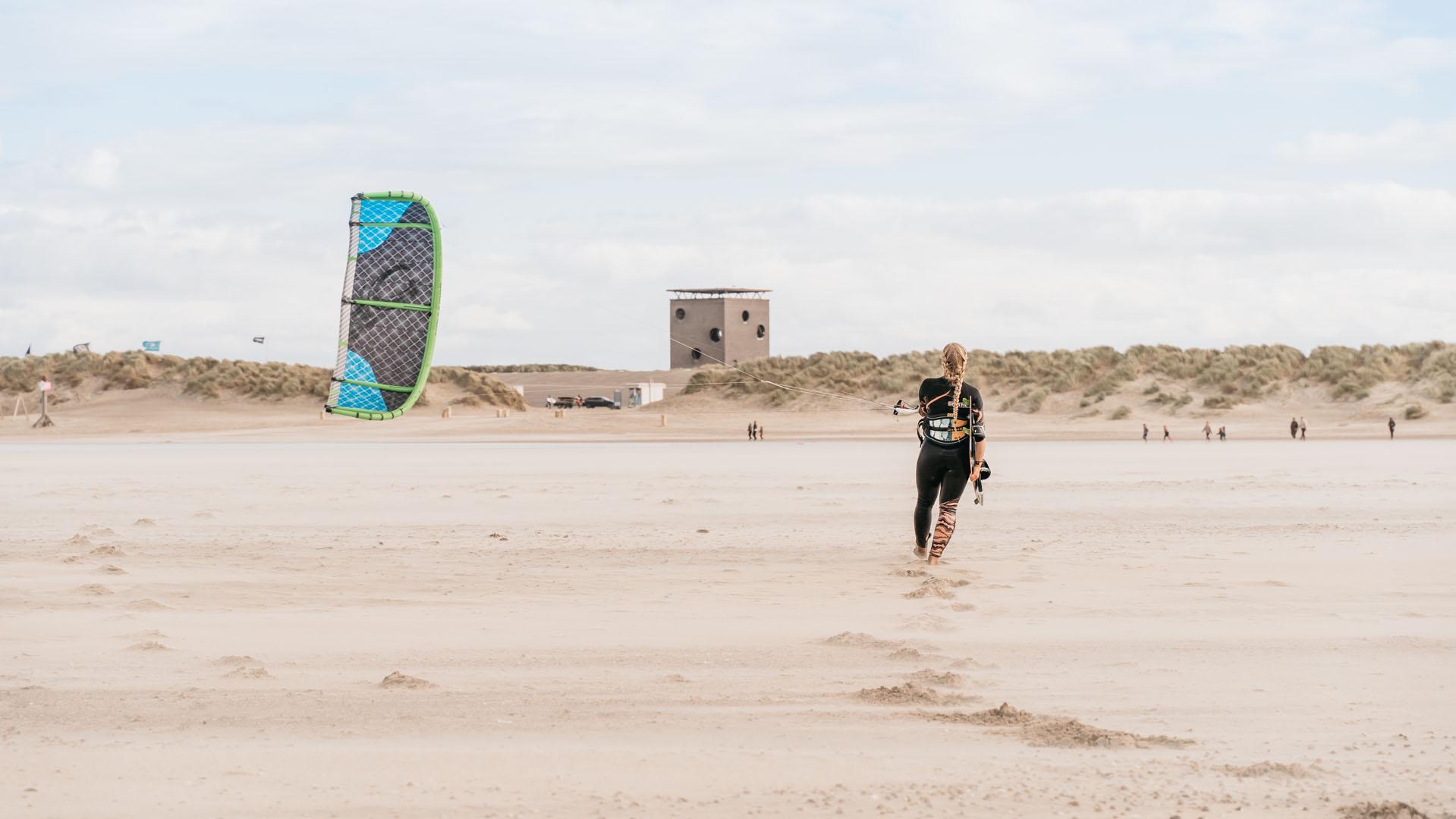 Brouwersdam-kitesurf