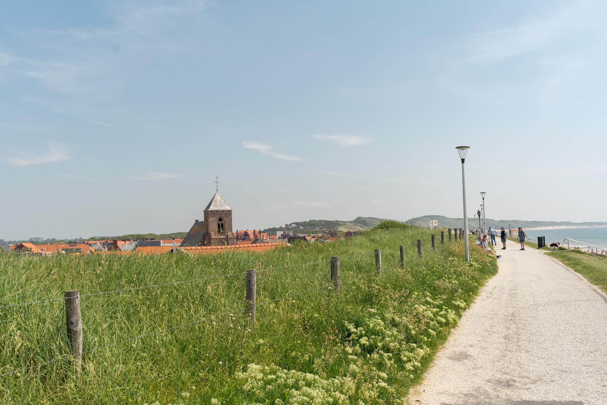Zoutelande zomer dijk