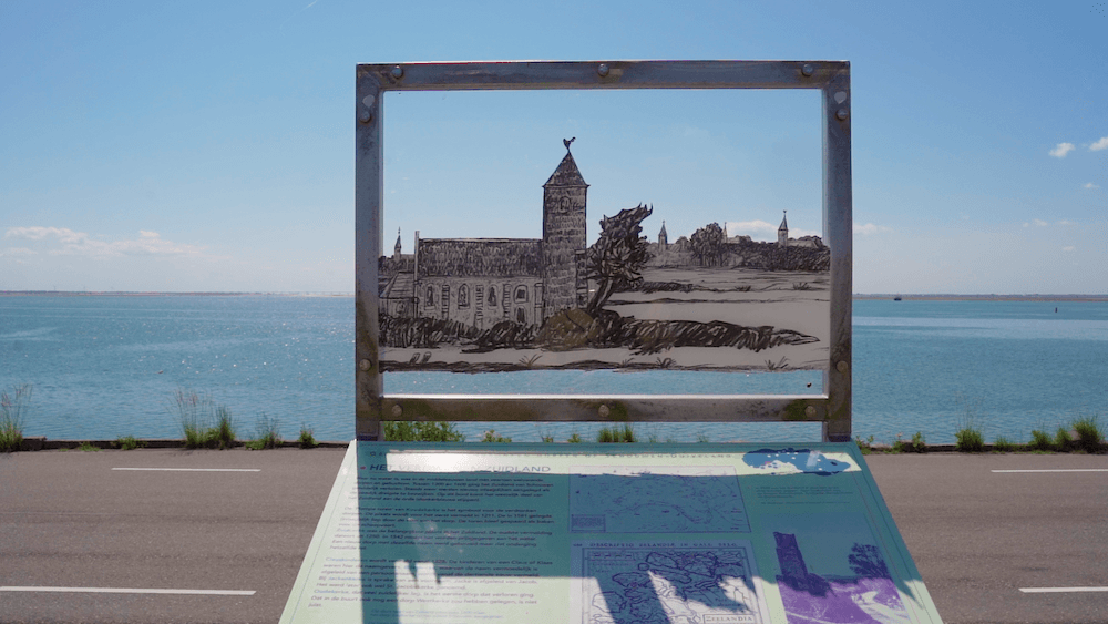 Vedronken dorpen Schouwen-Duiveland