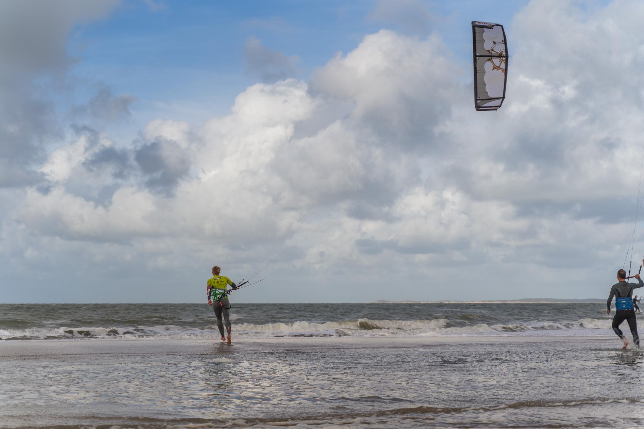 Vrouwenpolder Strand Kitesurfing