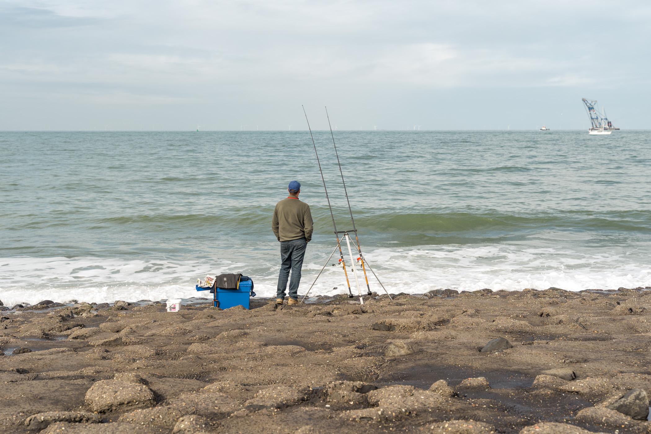 Meeresangeln in Zeeland