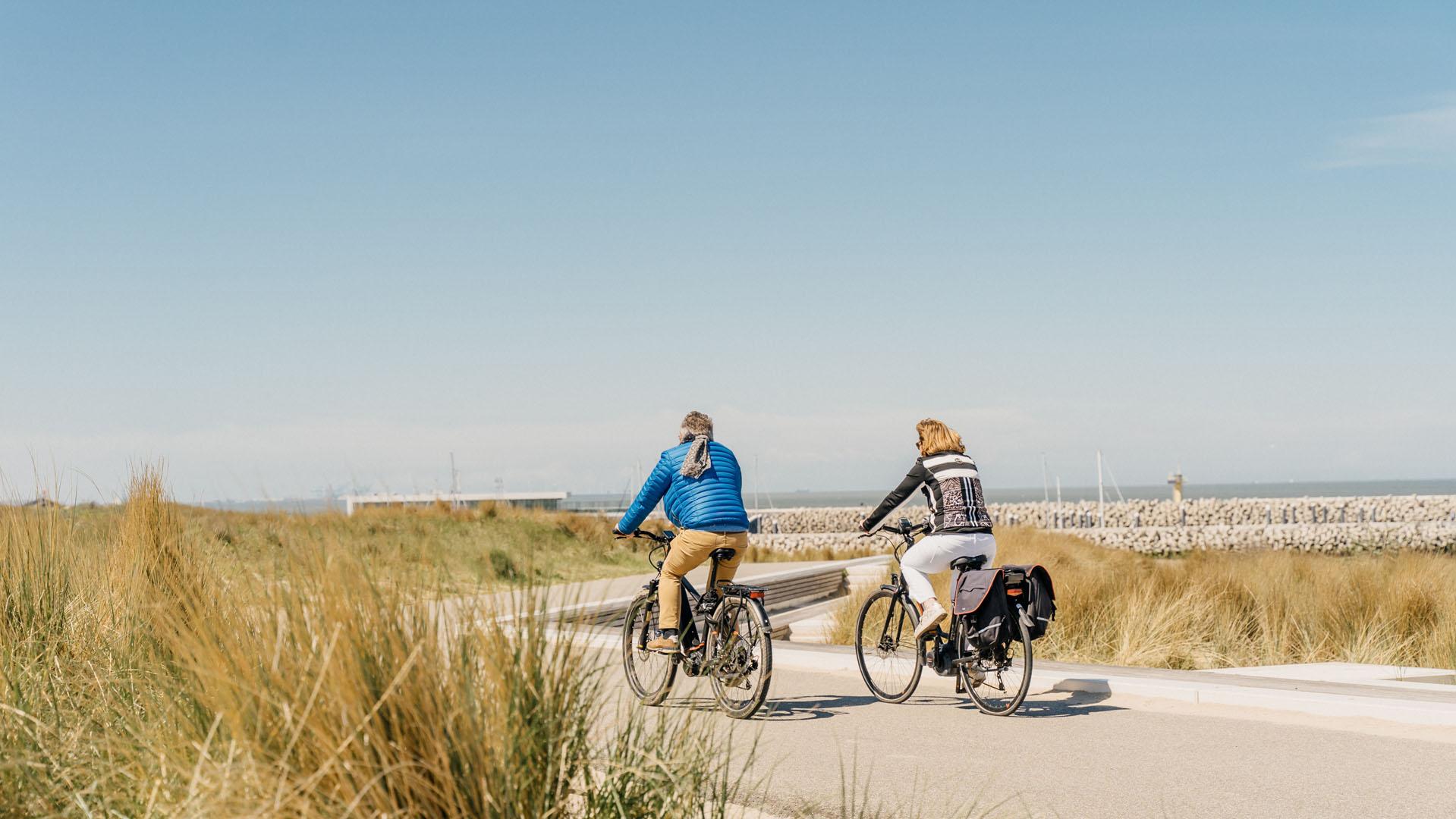 Fietsen langs de Zeeuwse kust