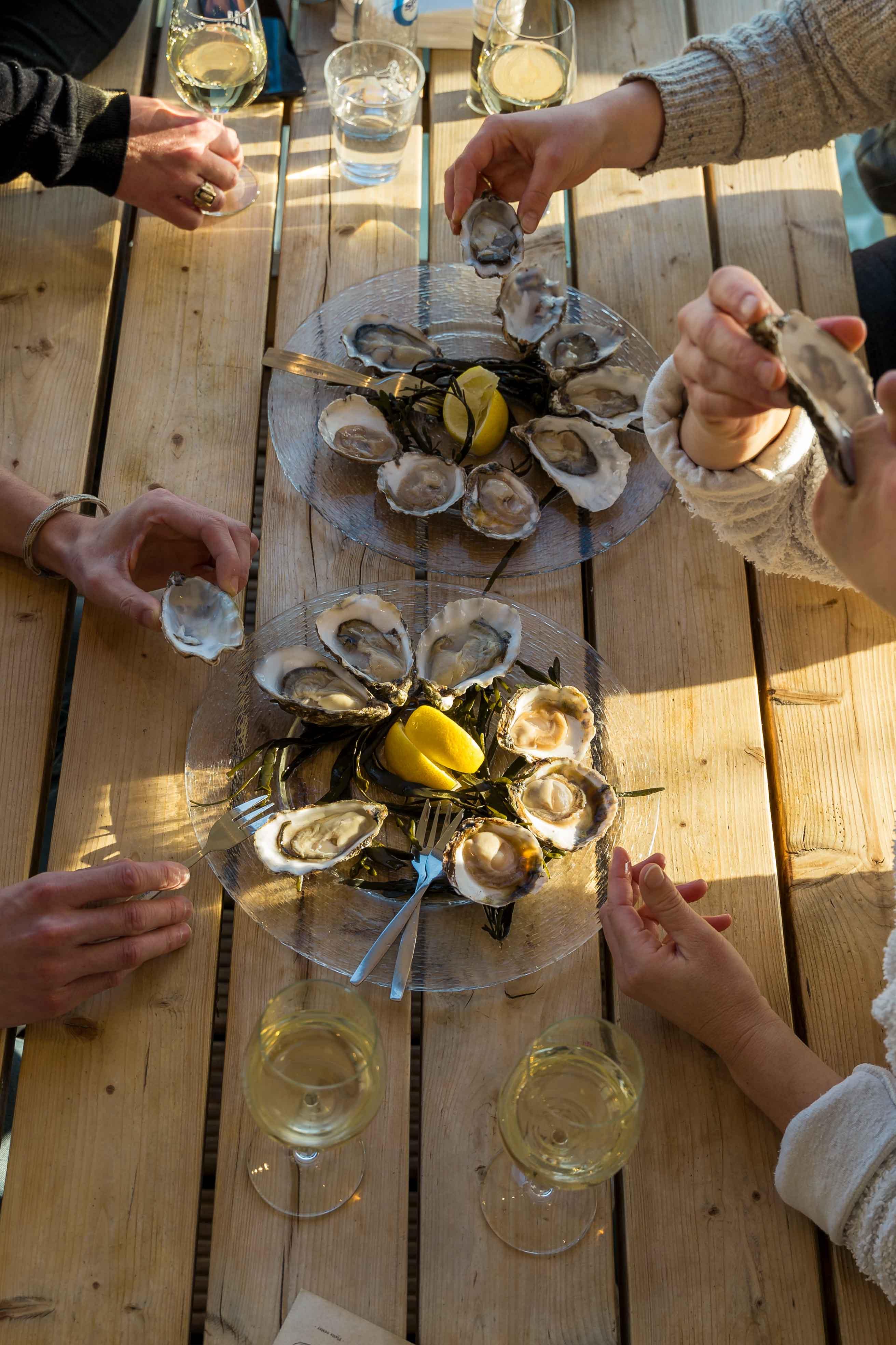 Oesters eten in Yerseke