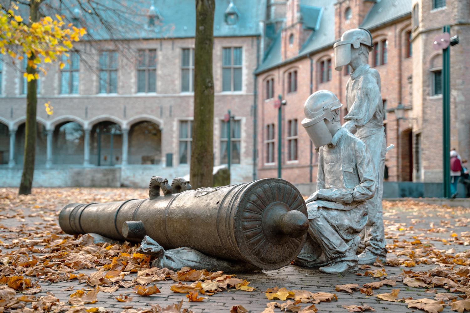 Middelburg Holland, Abdij Unveiling