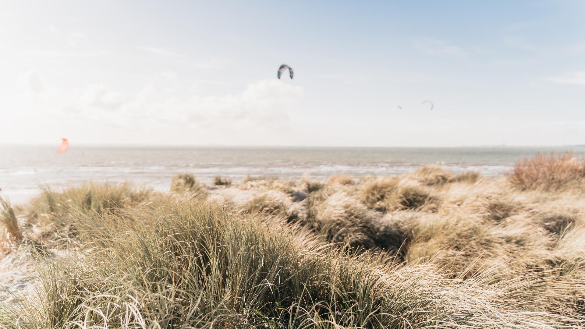 Kitesurfen-strand