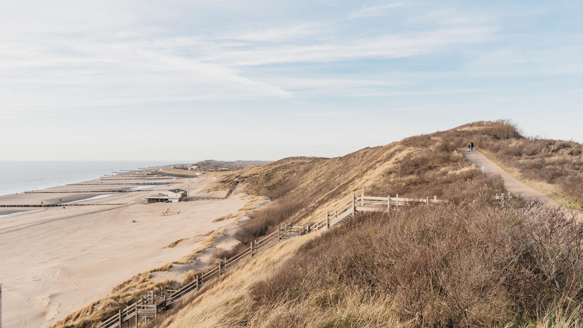 Valkenisse-hoogste duinen-hardlopen-route