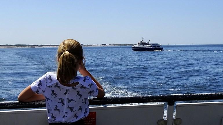 Westerschelde Ferry met kind