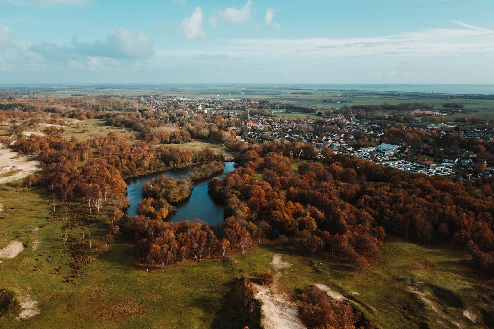 Burgh-Haamstede Boswachterij drone