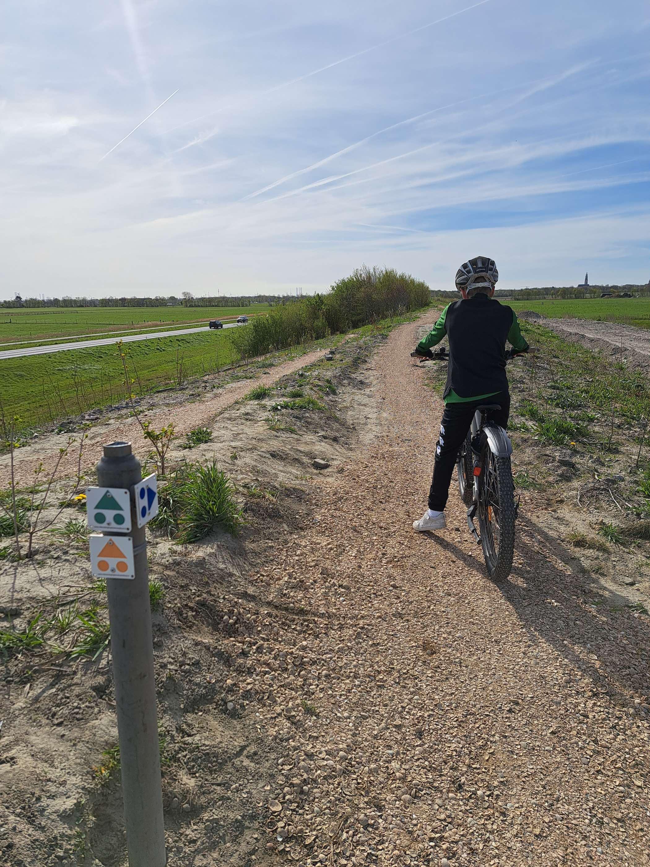 Mountainbikeroute Middelburg Geluidswal N57