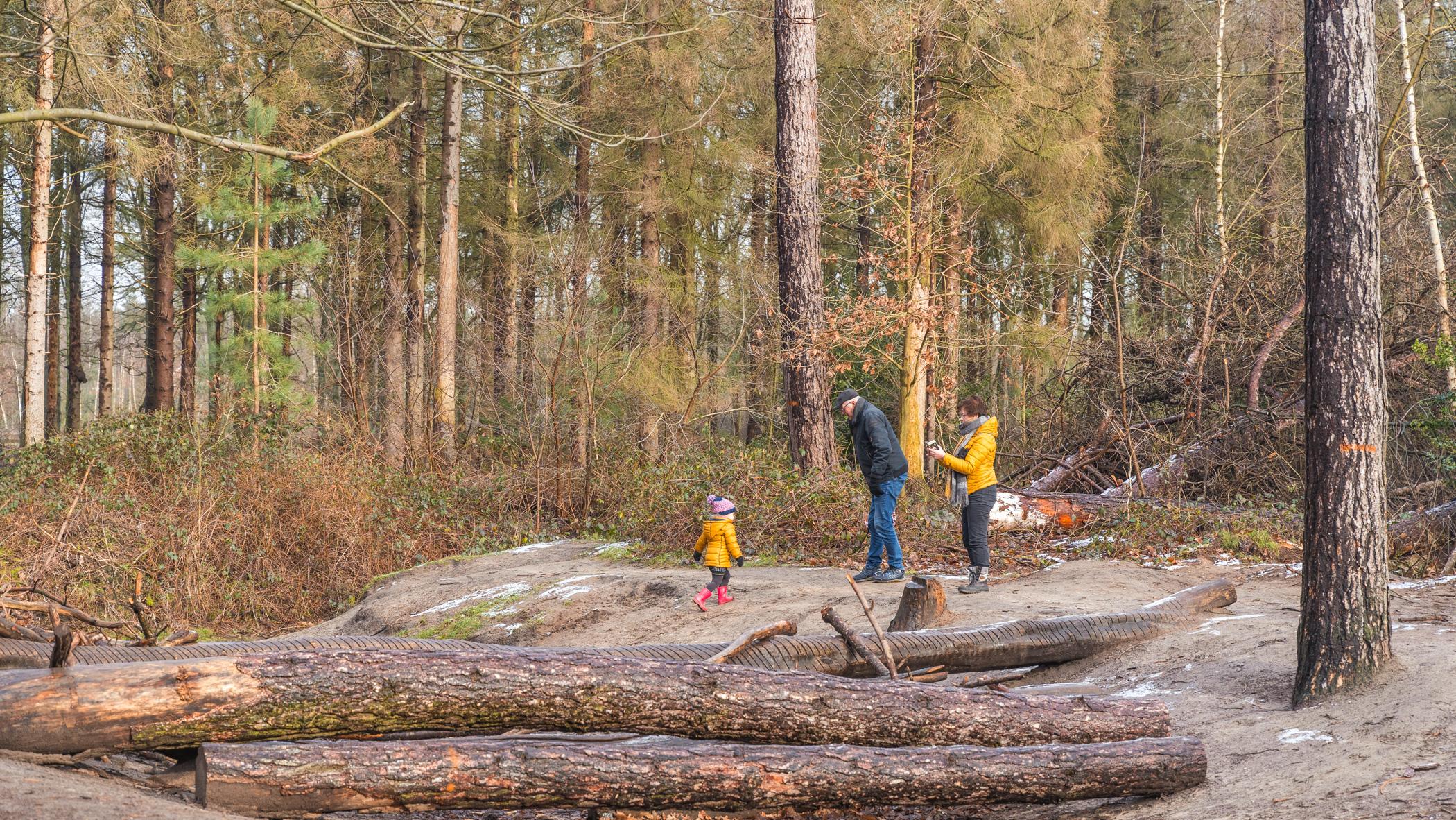 Clingse Bos Zeeuws-Vlaanderen met kinderen