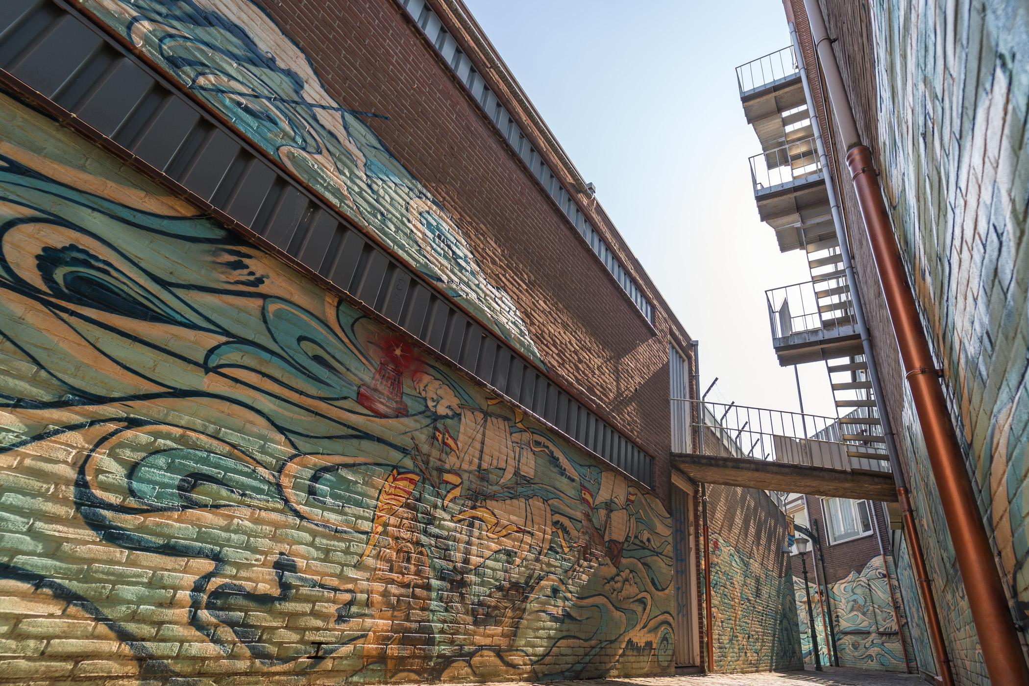 Terneuzen Mural Brugpad